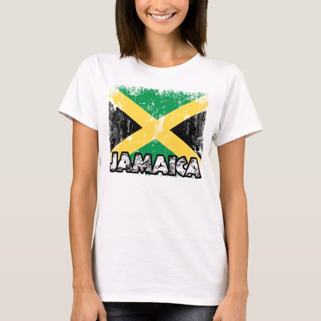 Jamaica - Distressed T-Shirt (Front)