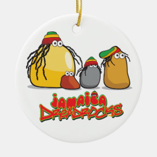 Jamaica DreadRocks Ceramic Tree Decoration