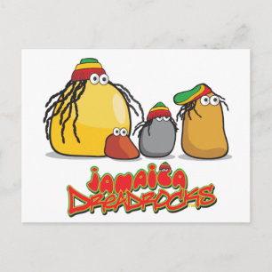Jamaica DreadRocks Postcard