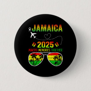 Jamaica Family Reunion 2025 Making Memories Vacati 6 Cm Round Badge