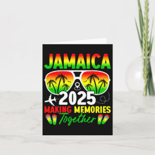 Jamaica Family Reunion 2025 Making Memories Vacati Card