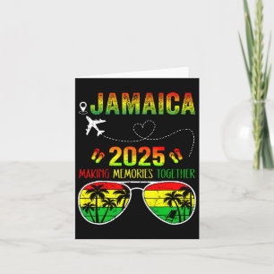 Jamaica Family Reunion 2025 Making Memories Vacati Card