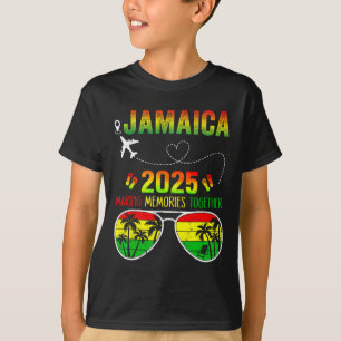 Jamaica Family Reunion 2025 Making Memories Vacati T-Shirt
