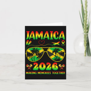 Jamaica family reunion 2026 making memories card