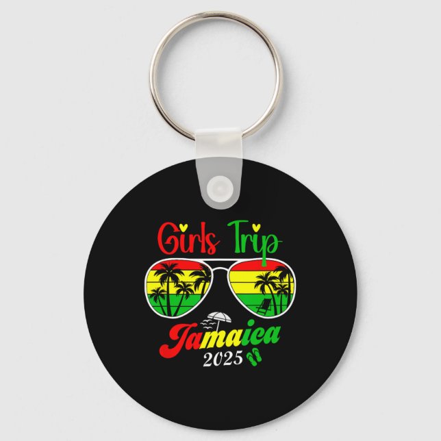 Jamaica Family Reunion Girls Trip 2025 Vacation Su Key Ring (Front)