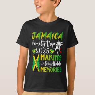 Jamaica Family Trip 2025 Making Memories Jamaica V T-Shirt