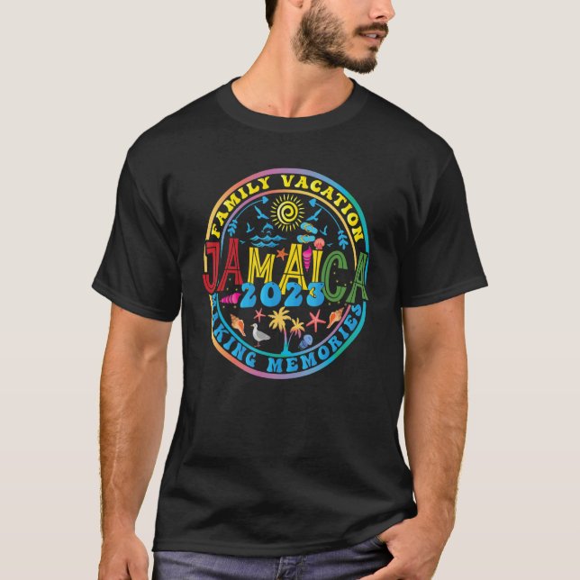 Jamaica Family Vacation 2023 Group Matching Jamaic T-Shirt (Front)