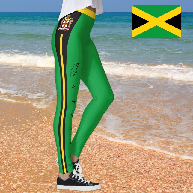 Jamaica fashion leggings, Jamaican Flag /reggae Leggings (Creator Uploaded)