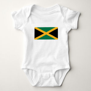 Jamaica Flag Baby Bodysuit