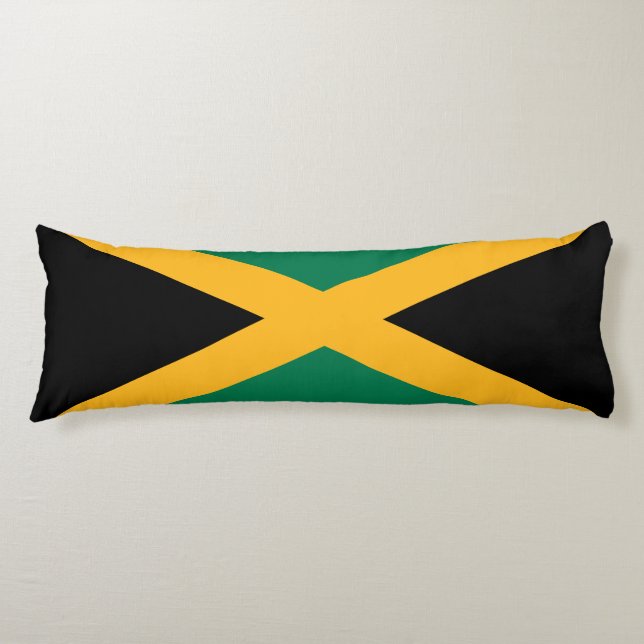 Jamaica Flag Body Cushion (Front)