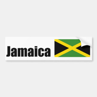 jamaica flag bumper sticker