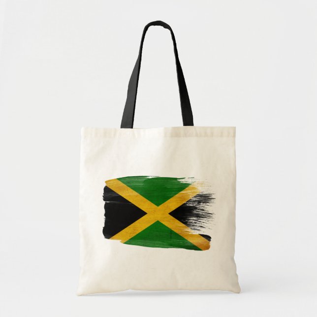 Jamaica Flag Canvas Bags (Front)