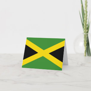 Jamaica Flag Card