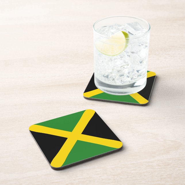 Jamaica Flag Coaster (Right Side)