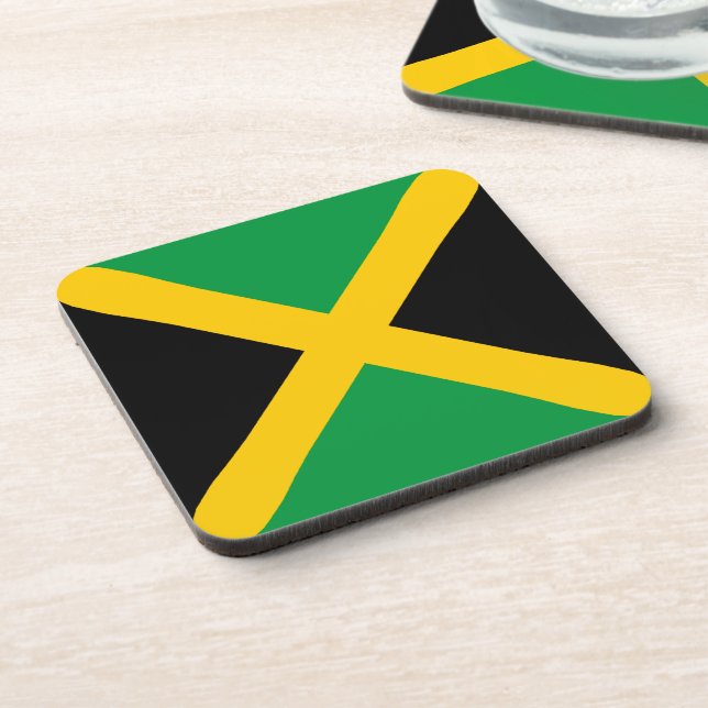 Jamaica Flag  Coaster (Left Side)