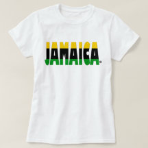Jamaica Flag Colours Jamaican Stripe t-shirt,