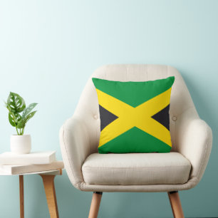 Jamaica flag cushion