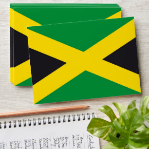 Jamaica flag envelope