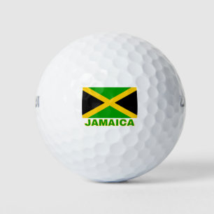 Jamaica Flag Golf Balls