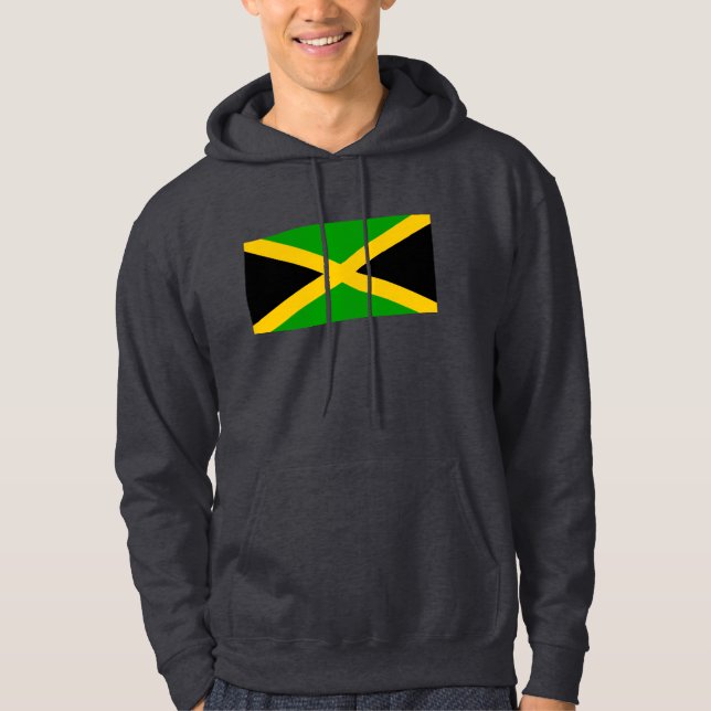 Jamaica Flag Hoodie (Front)