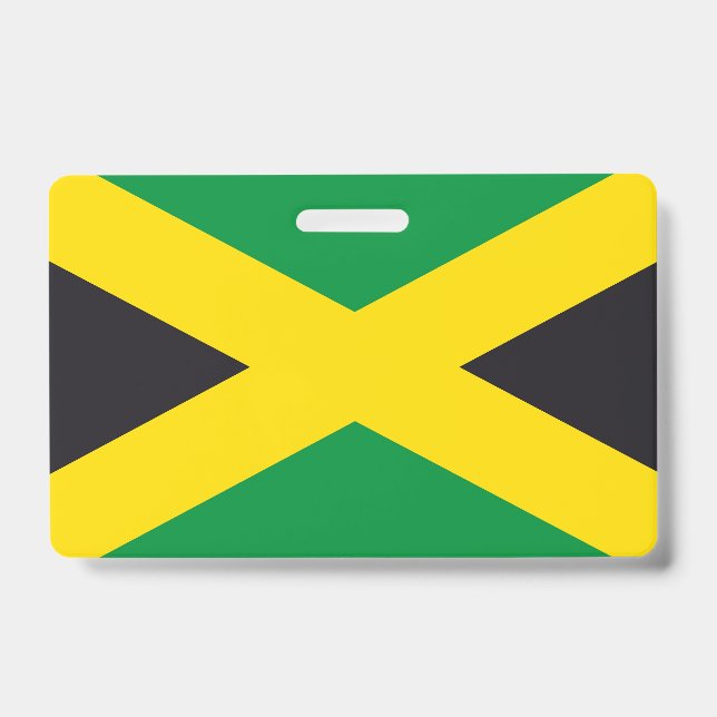 Jamaica flag ID badge (Front)