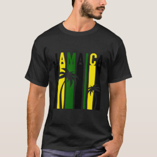 Jamaica Flag Jamaican Island Vacation Jamaica T-Shirt