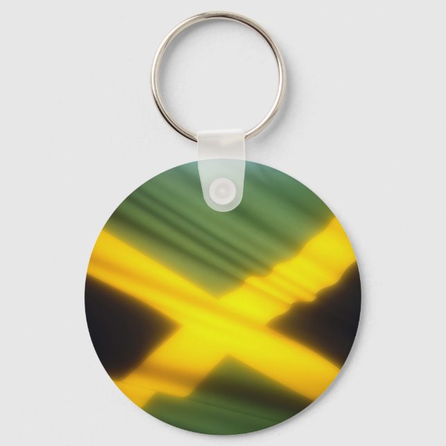 Jamaica Flag Key Ring (Front)