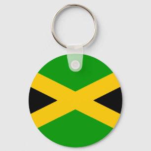 Jamaica Flag Key Ring