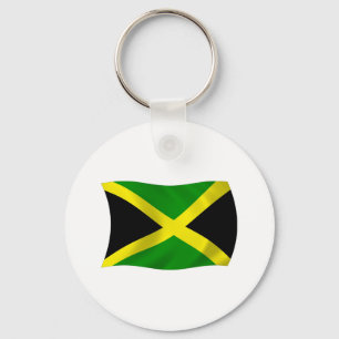 Jamaica Flag Keychain