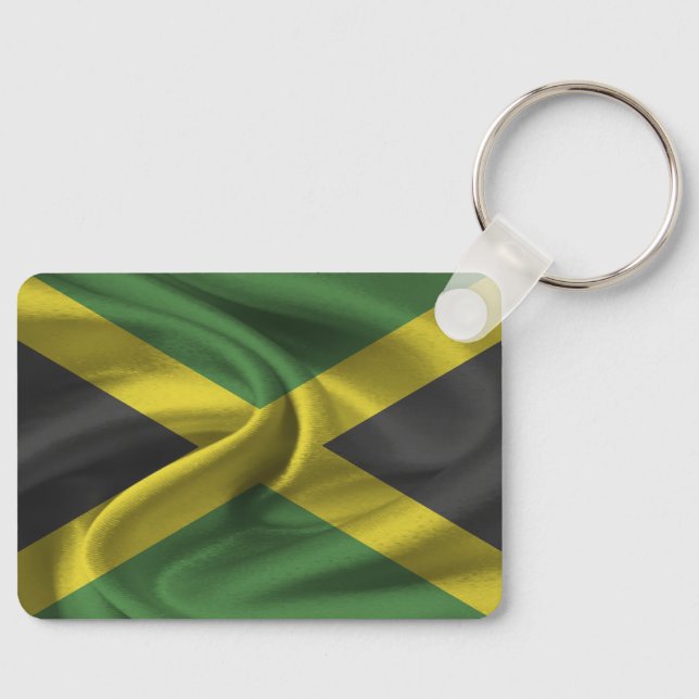 Jamaica Flag Keychain (Front)