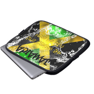 Jamaica Flag laptop/Electronics Bag/Sleeve Laptop Sleeve