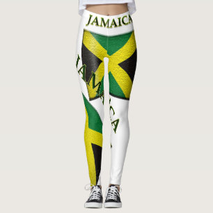 Jamaica flag leggings 1