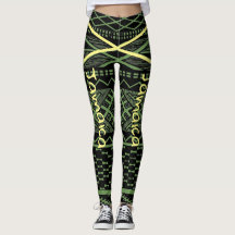 Jamaica flag leggings fitness and workout
