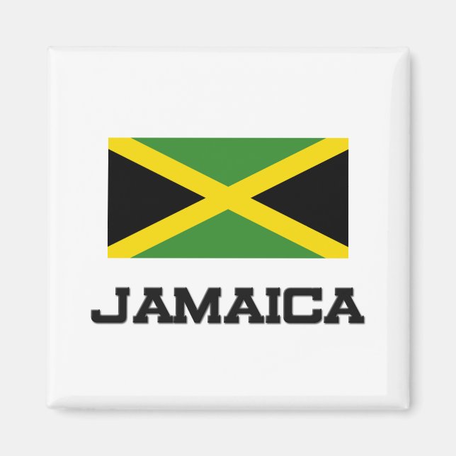 Jamaica Flag Magnet (Front)