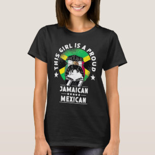 Jamaica Flag Mexico Grown Women Girl Citizen Pride T-Shirt
