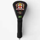 Jamaica & Flag Monogrammed Golf Clubs Covers