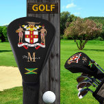 Jamaica & Flag Monogrammed Golf Clubs Covers<br><div class="desc">GOLF Head Covers: Jamaica & Jamaican Flag,  Coat of Arms monogrammed name,  golf games - love my country,  holiday,  golfing patriots / sport fans</div>