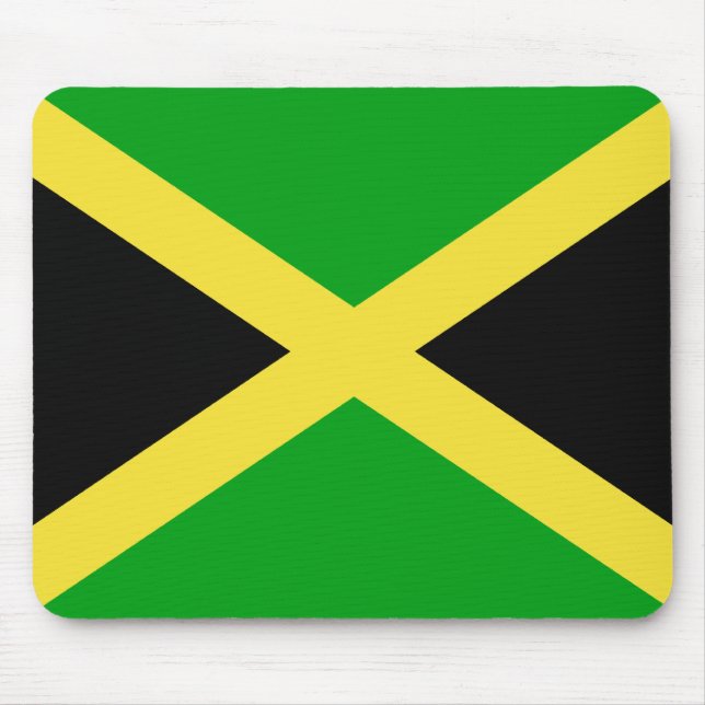 Jamaica Flag Mouse Mat (Front)