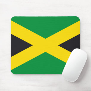 Jamaica flag mouse mat