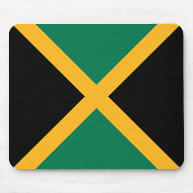 Jamaica Flag Mouse Mat (Front)