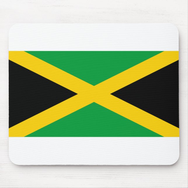 Jamaica Flag Mouse Mat (Front)