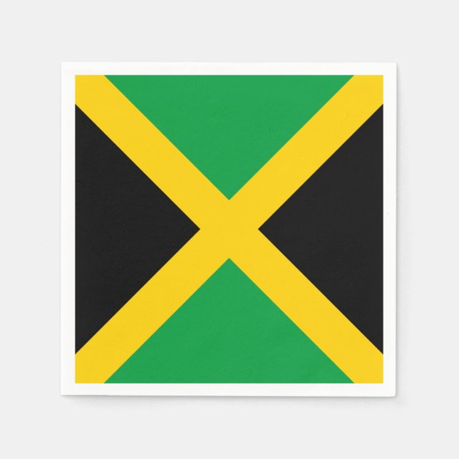 Jamaica Flag Napkin (Front)