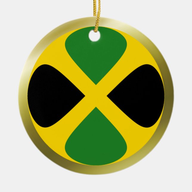 Jamaica Flag Ornament (Front)