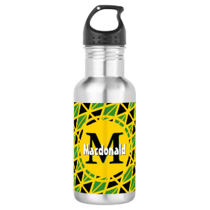 JAMAICA FLAG Patriotic Personalised 532 Ml Water Bottle
