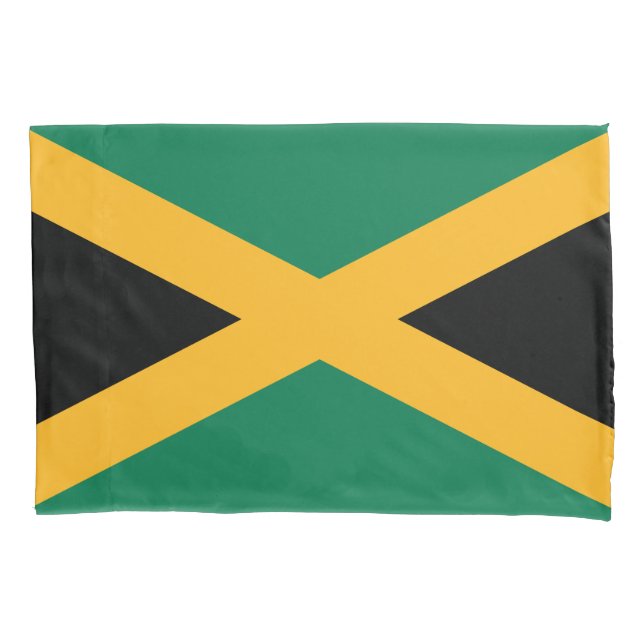 Jamaica Flag Pillowcase (Front)