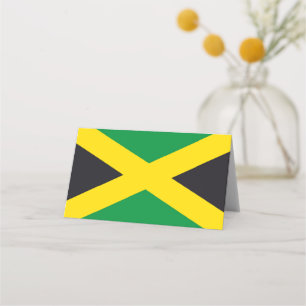 Jamaica flag place card