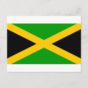 Jamaica Flag Postcard