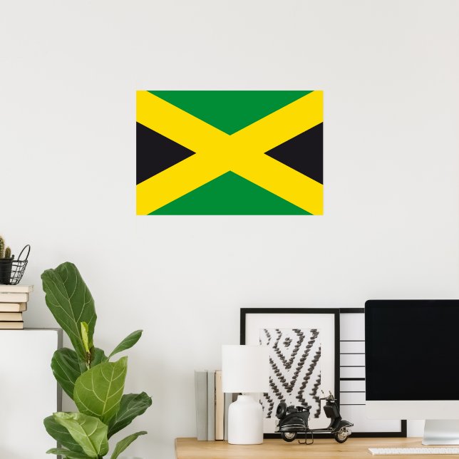 Jamaica flag poster (Home Office)