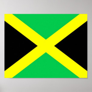 Jamaica - Flag - Poster