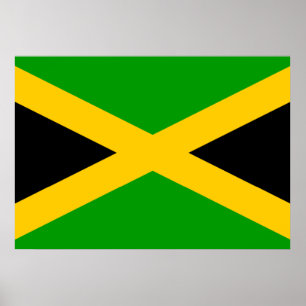 Jamaica Flag Poster